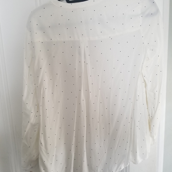 Esprit Polka Dot button front Blouse size 6 - Picture 7 of 8